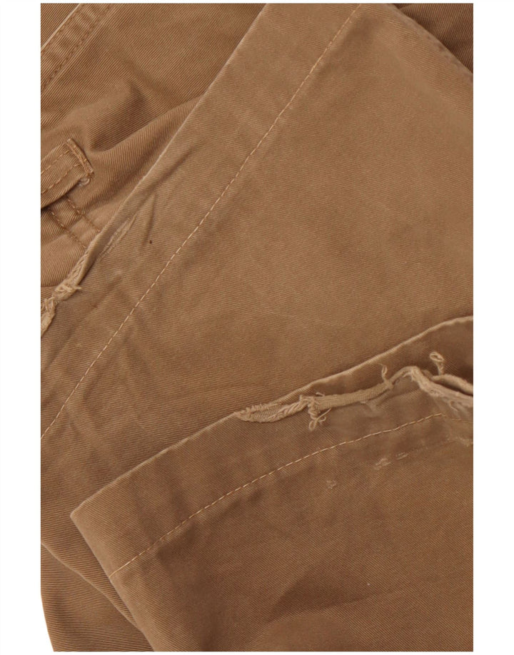 Pantaloni cargo dritti da uomo TIMBERLAND W34 L32 in cotone beige