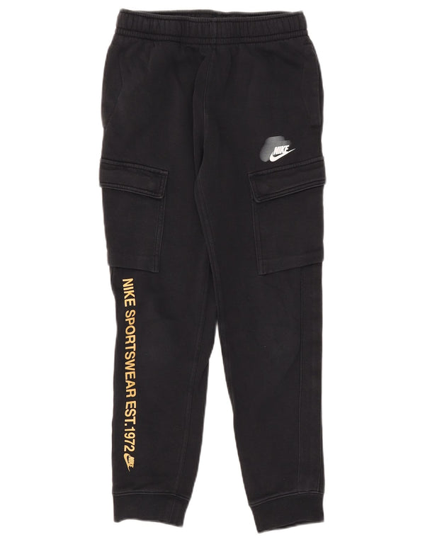Pantaloni da jogging Nike Graphic Cargo da ragazzo, 10-11 anni, colore medio nero