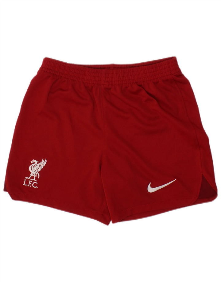 Pantaloncini sportivi NIKE Liverpool da ragazzo 10-11 anni medio rosso poliestere