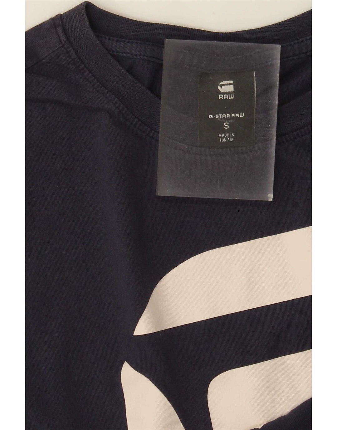T-shirt grafica da uomo G-Star Top Small Blu Navy