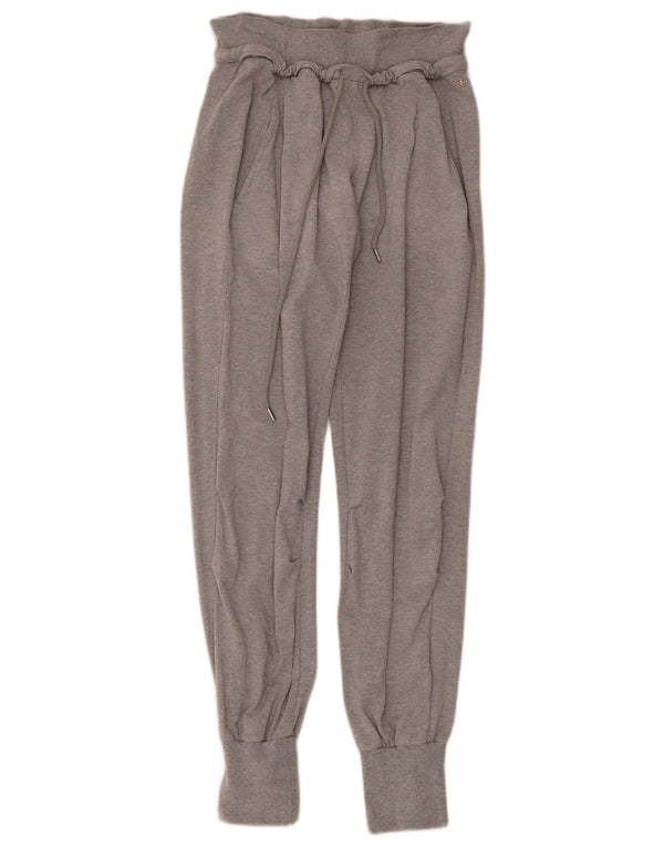Pantaloni da tuta Champion da donna Heritage Fit Joggers UK 4 XS Grigio Cotone