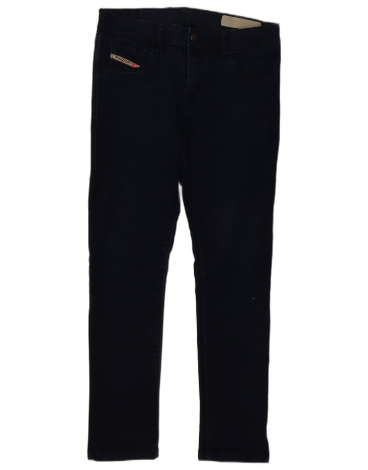 Jeans slim da donna Diesel W32 L28 cotone blu navy