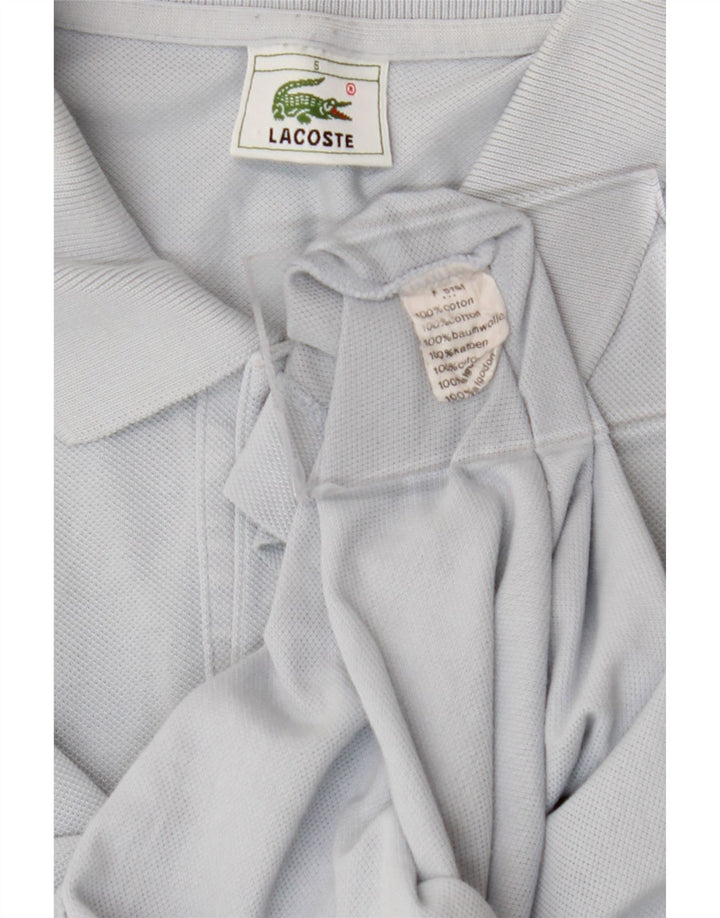 Polo da uomo Lacoste taglia 5 grande in cotone grigio
