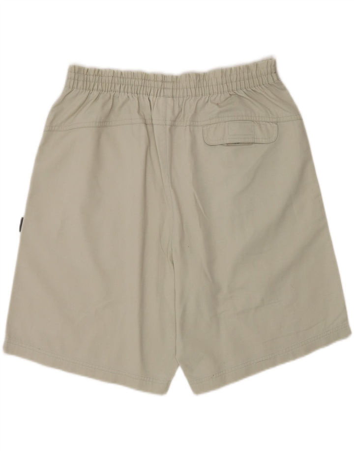 Pantaloncini chino da uomo Adidas Large W34 poliestere beige