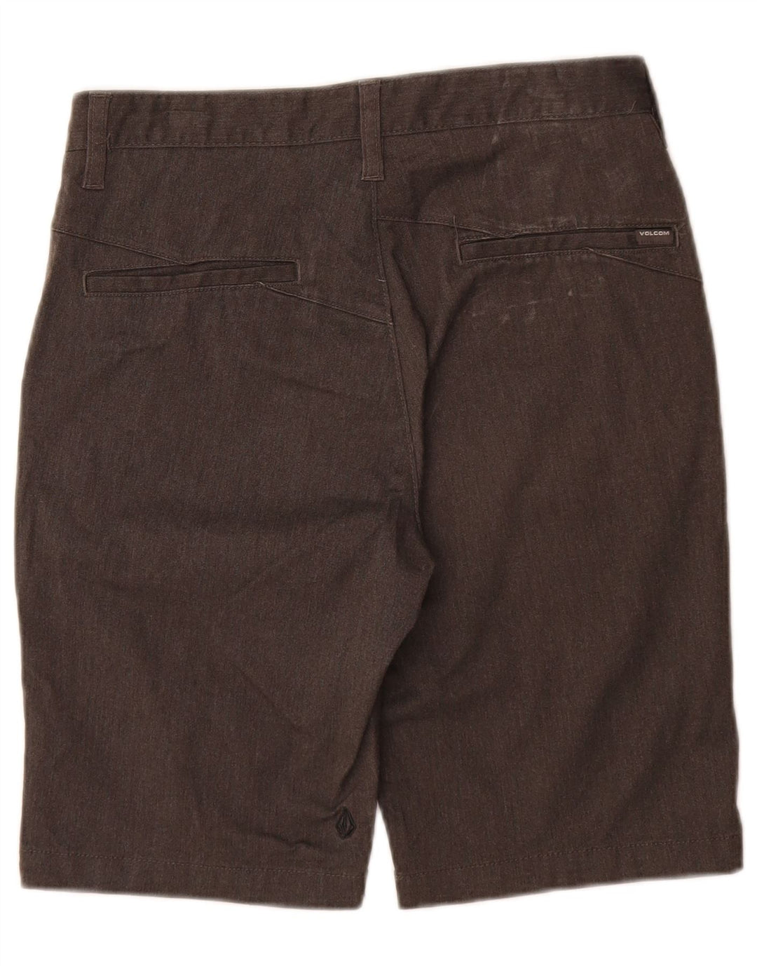 Pantaloncini chino da uomo Volcom W28 piccoli in cotone grigio