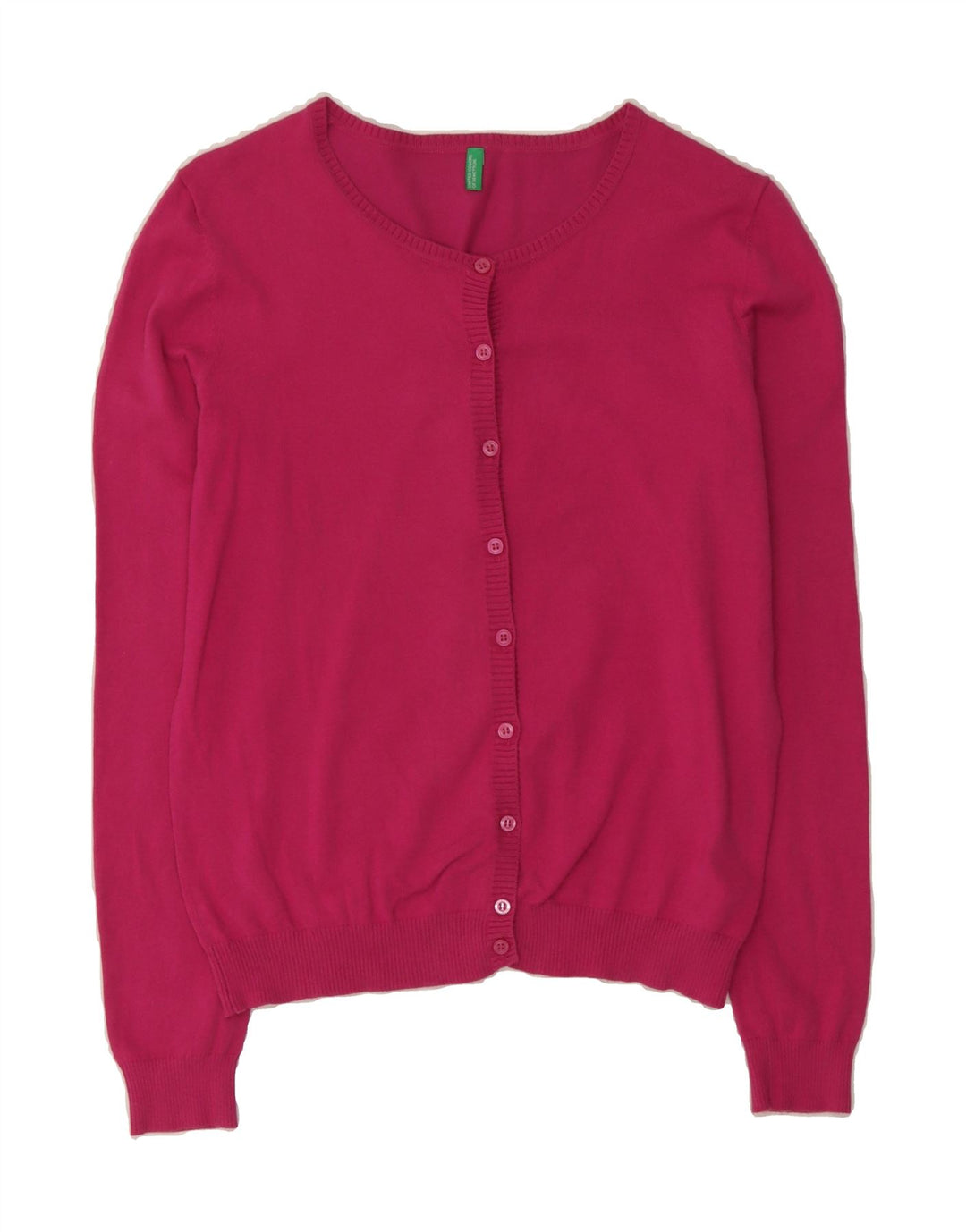BENETTON Womens Cardigan Sweater UK 10 Small Pink Vintage Benetton and Second-Hand Benetton from Messina Hembry 