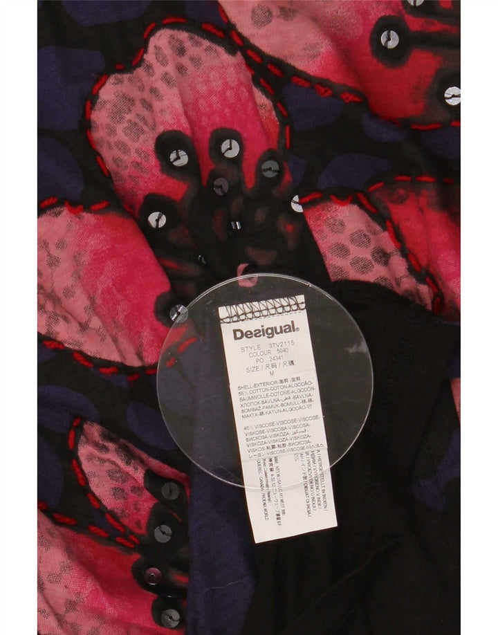 Desigual Abito tubino da donna con motivo astratto UK 12 medio multicolore