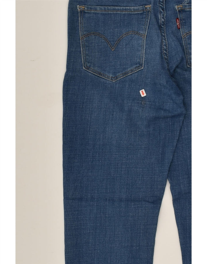 LEVI'S Womens 711 Skinny Jeans W26 L30  Blue Cotton | Vintage Levi's | Thrift | Second-Hand Levi's | Used Clothing | Messina Hembry 