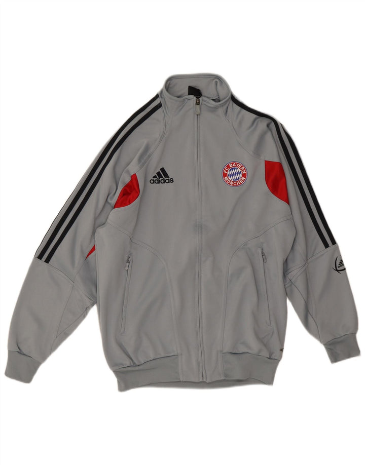 Giacca da ginnastica grafica da ragazzo Adidas 15-16 anni Colorblock grigio