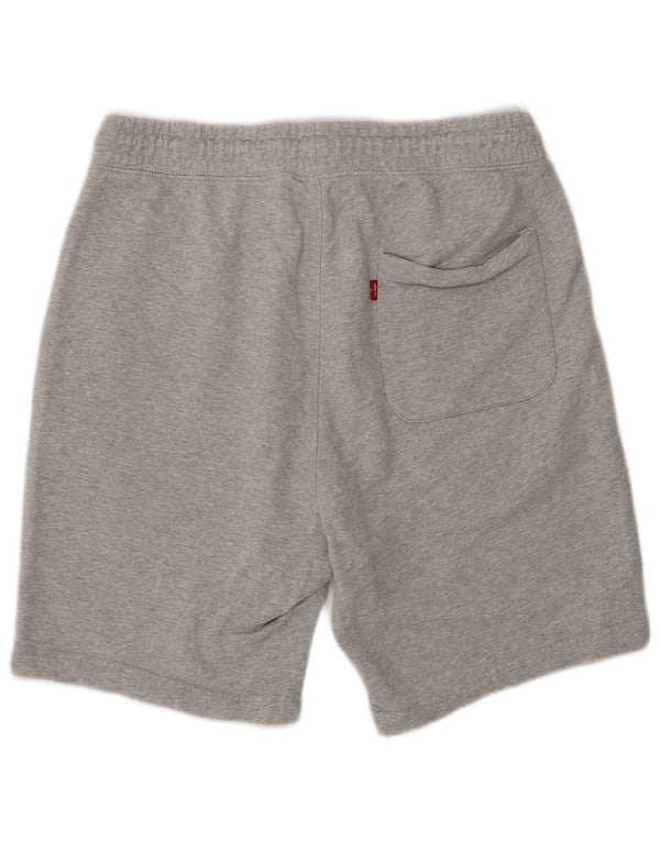 Pantaloncini casual da uomo Levi's piccoli W29 in cotone grigio