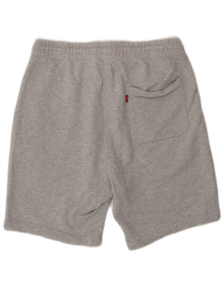 Pantaloncini casual da uomo Levi's piccoli W29 in cotone grigio