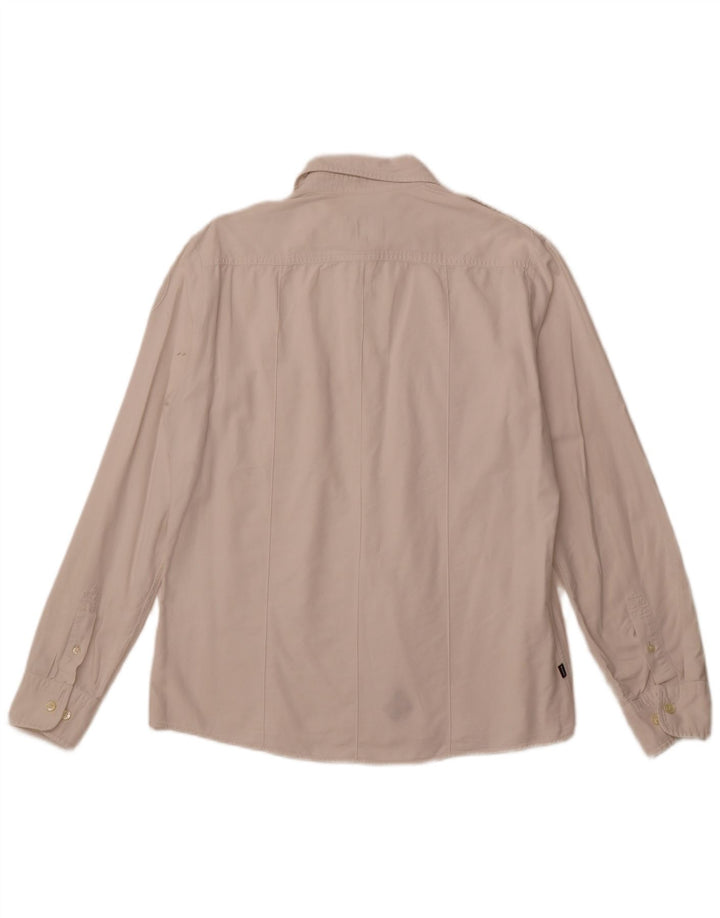 BLAUER Camicia Militare Uomo XL Cotone Bianco