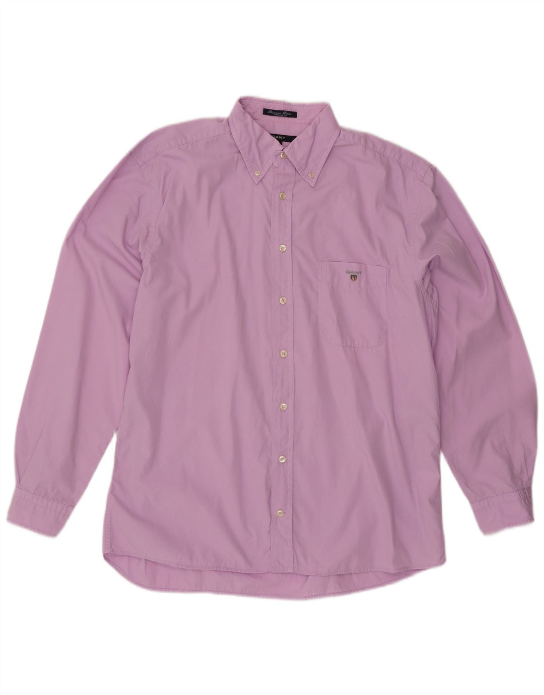 Gant Camicia da uomo Phoenix Regular Fit, grande, in cotone viola, classica