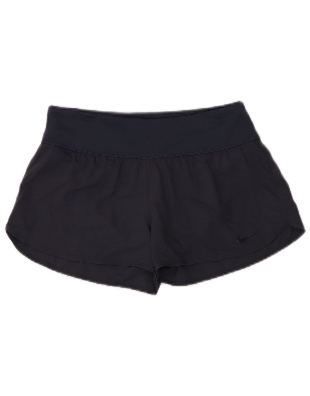Pantaloncini sportivi Nike da donna UK 6 XS blu navy in poliammide