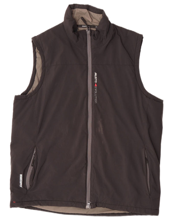 Gilet imbottito da uomo Musto UK 42 XL nero in poliammide