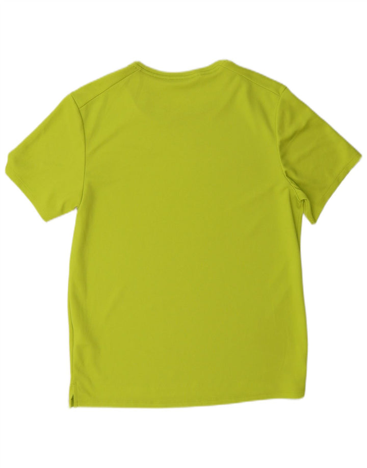 T-shirt Nike Dri Fit da uomo, piccola, in poliestere verde
