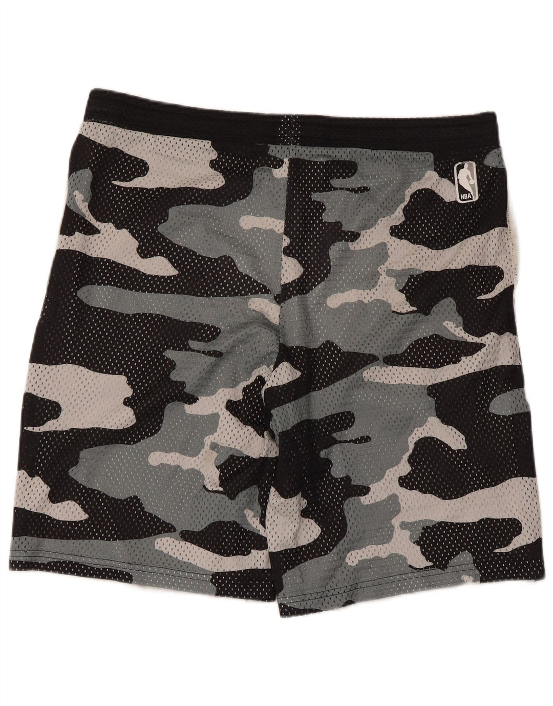 Pantaloncini sportivi Adidas da uomo con grafica grafica media in poliestere mimetico nero
