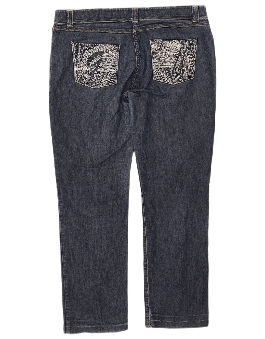 Jeans GUESS Donna marciano Slim W32 L26 Blu Navy Cotone