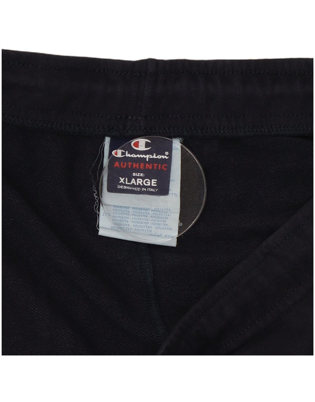 Pantaloni da tuta da uomo Champion XL in cotone blu navy