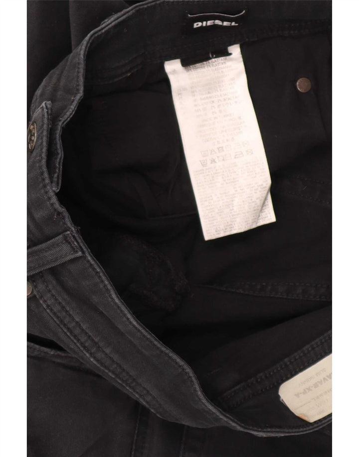 Jeans slim da donna Diesel W31 L30 cotone nero