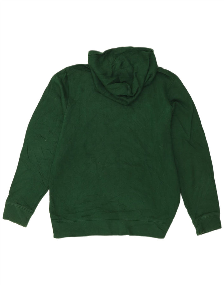 Felpa con cappuccio grafica da uomo Under Armour verde medio
