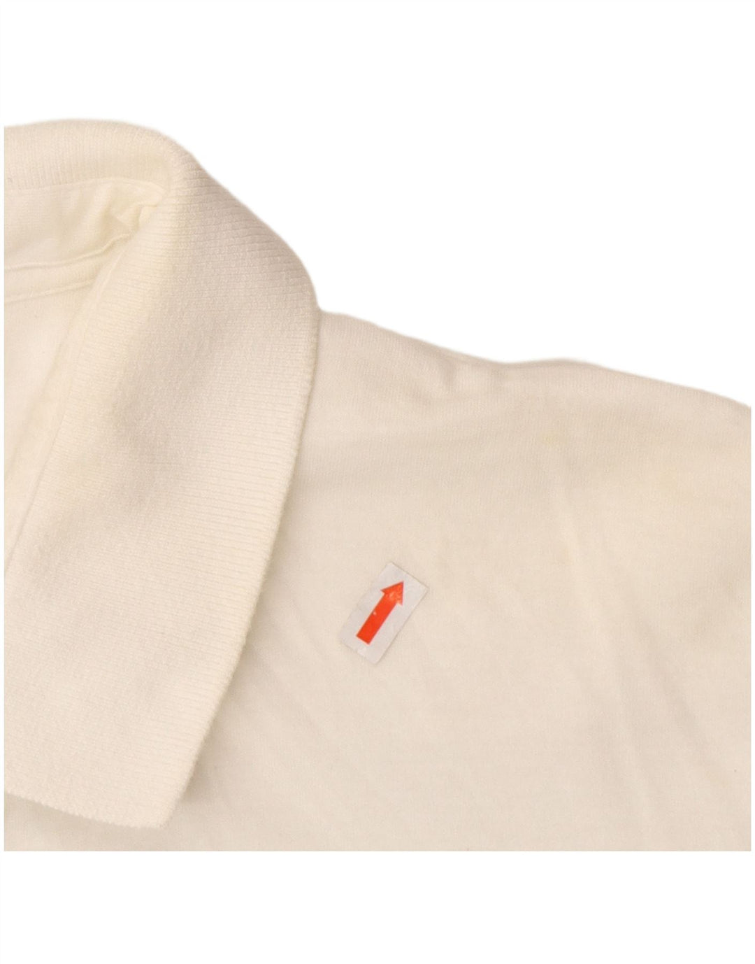 Polo da uomo FRENCH CONNECTION grande in cotone bianco sporco