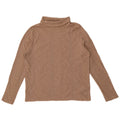 Top in camicetta con collo alto da donna Marks & Spencer UK 16 grande cotone beige