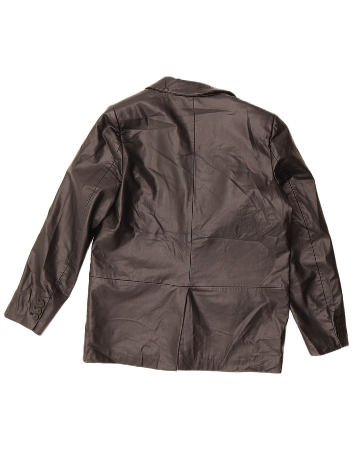 Giacca blazer oversize a 1 bottone da donna Zara UK 14 media nera