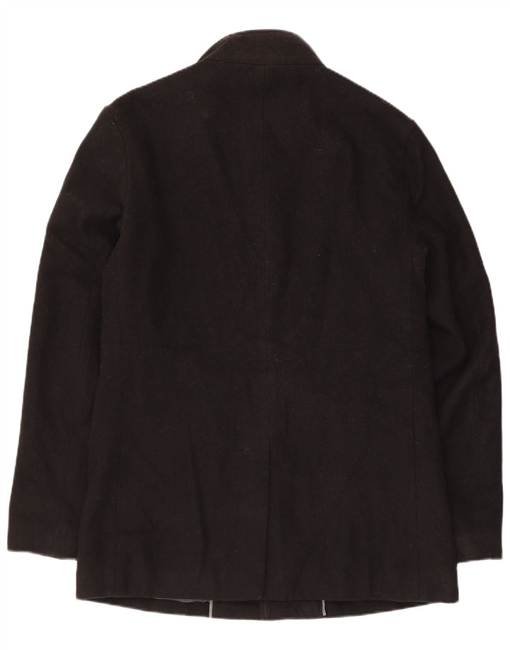 Cappotto da uomo Marks & Spencer UK 36 piccolo poliestere nero