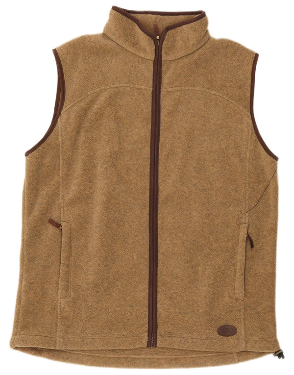 Gilet in pile da uomo Musto UK 46 3XL Poliestere marrone