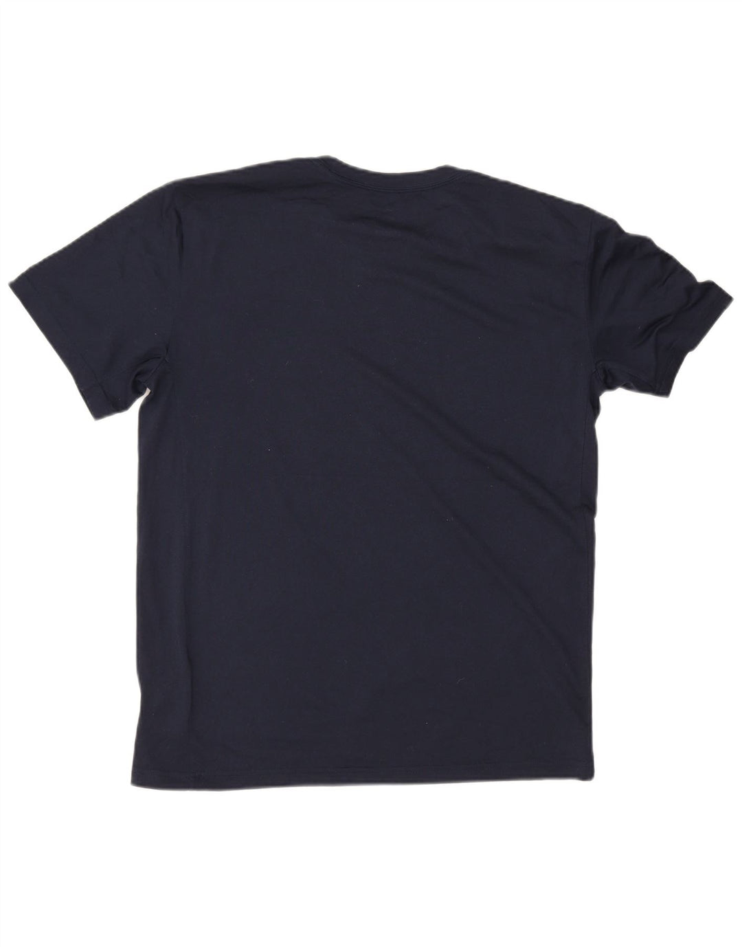 T-shirt grafica Nike da uomo Dri Fit Top medio in poliestere blu navy