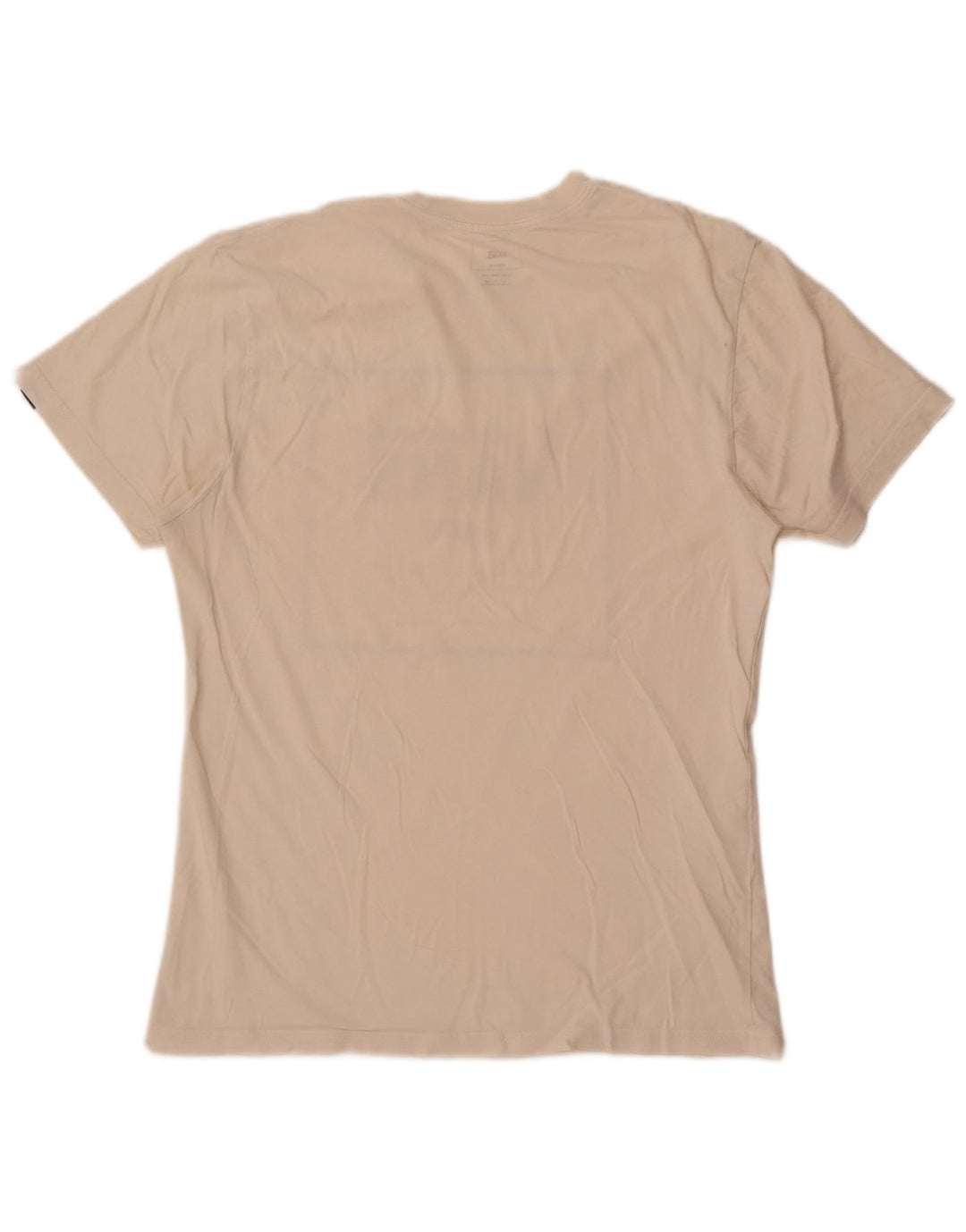 T-shirt grafica personalizzata da uomo Vans, top in cotone bianco medio