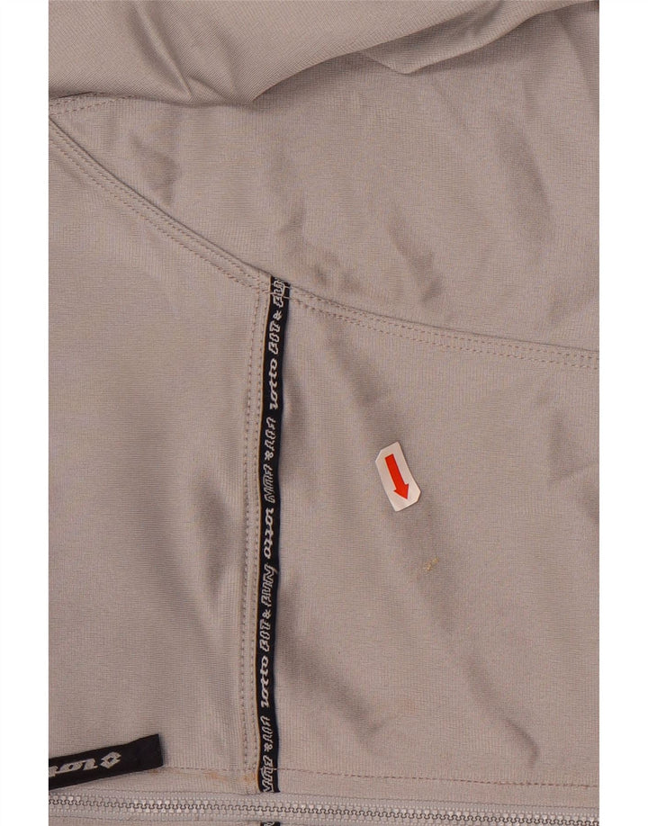 Giacca da tuta da donna Lotto UK 12 Poliestere grigio medio