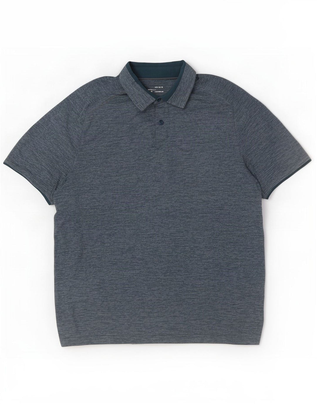 Polo Under Armour da uomo Heat Gear, grande, in poliestere chiazzato blu