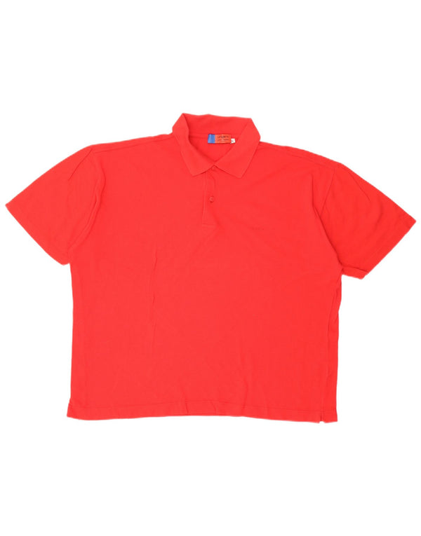 Polo da uomo UNGARO grande rossa in cotone