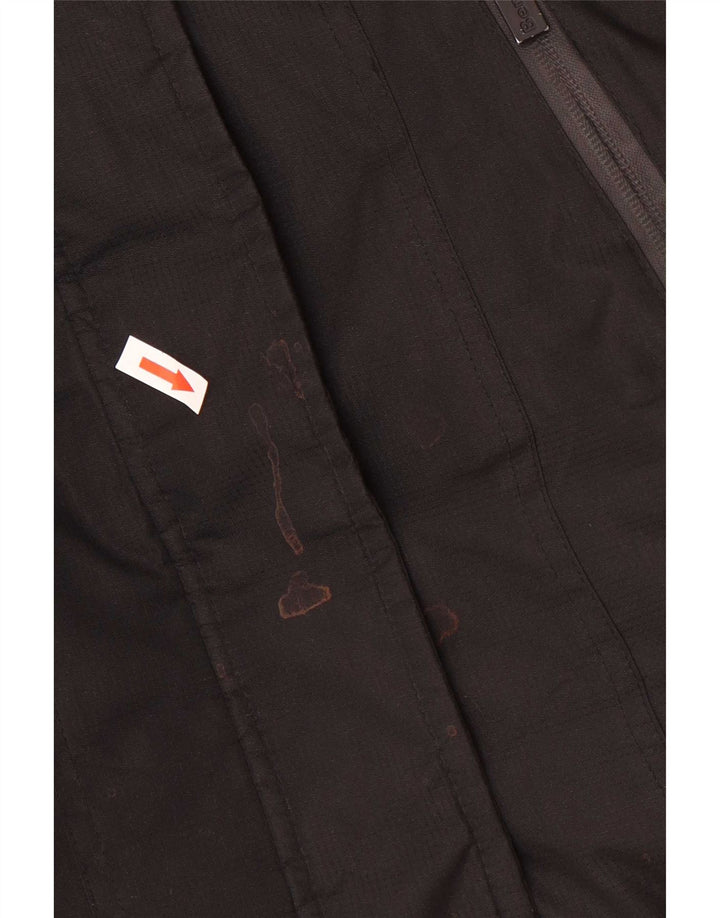 Parka con cappuccio da bambina Bench 7-8 anni in poliestere nero