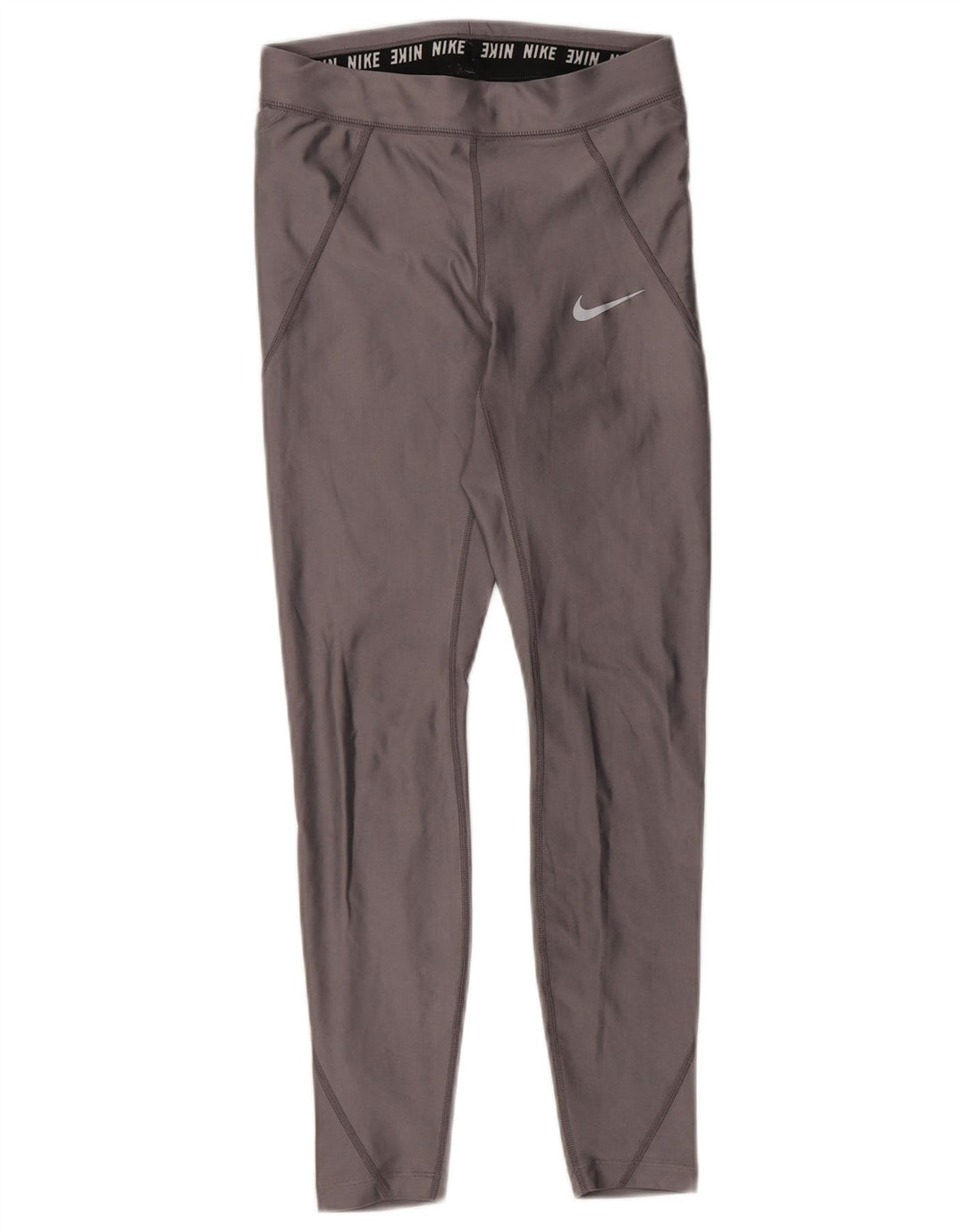 Leggings Dri Fit da donna NIKE UK 6 XS poliestere grigio