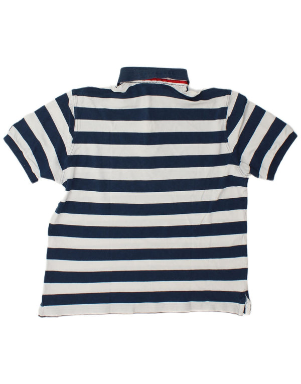Polo da uomo Paul & Shark Yachting grande a righe blu navy