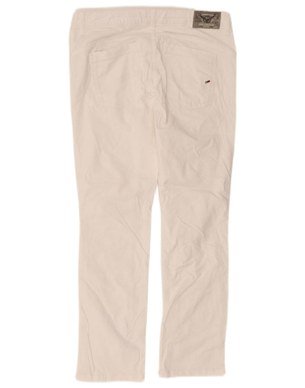 Jeans slim da uomo Tommy Hilfiger W34 L34 cotone bianco