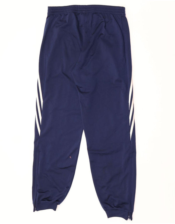 Pantaloni da tuta da uomo ADIDAS Joggers medio poliestere blu navy