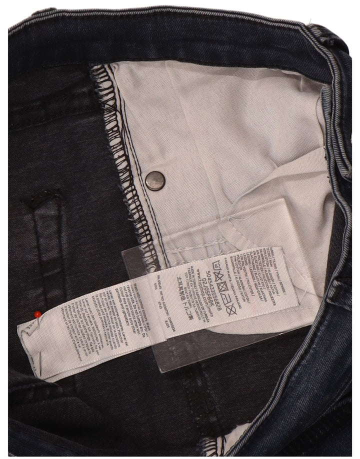 Jeans skinny da donna Topshop W28 L28 poliestere blu navy