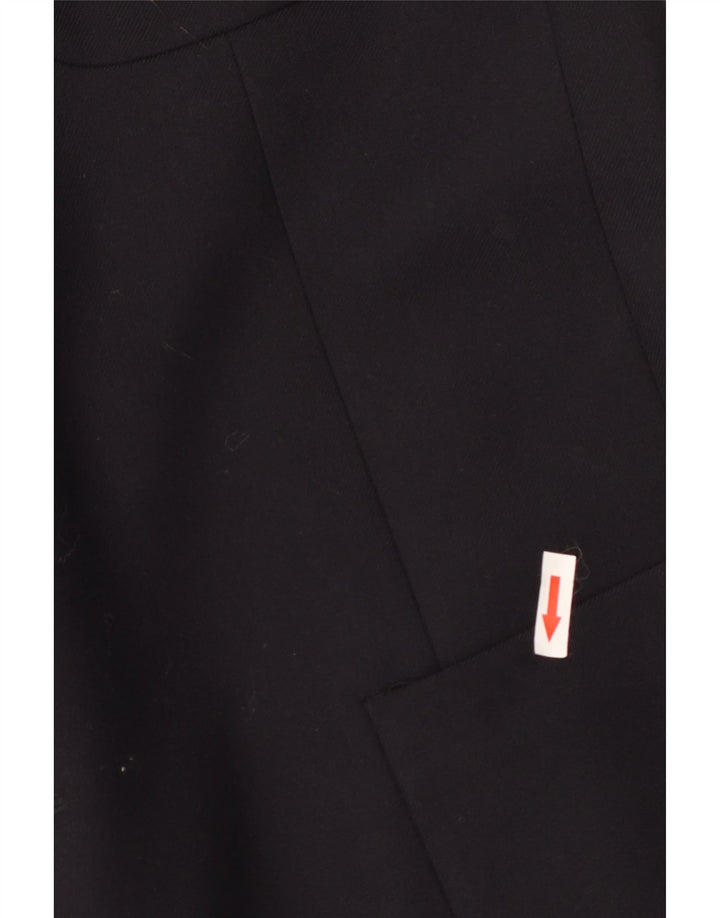 Giacca blazer da uomo a 2 bottoni Magee UK 44 grande lana blu navy