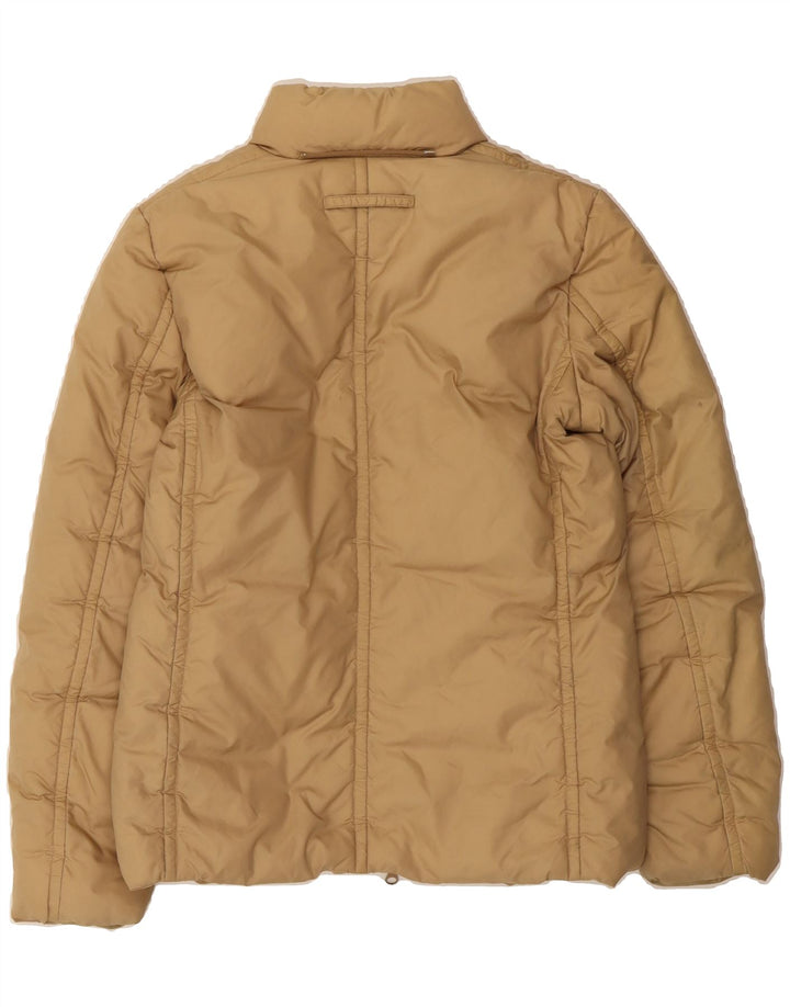 BENETTON Womens Padded Jacket UK 10 Small Beige Polyamide Vintage Benetton and Second-Hand Benetton from Messina Hembry 