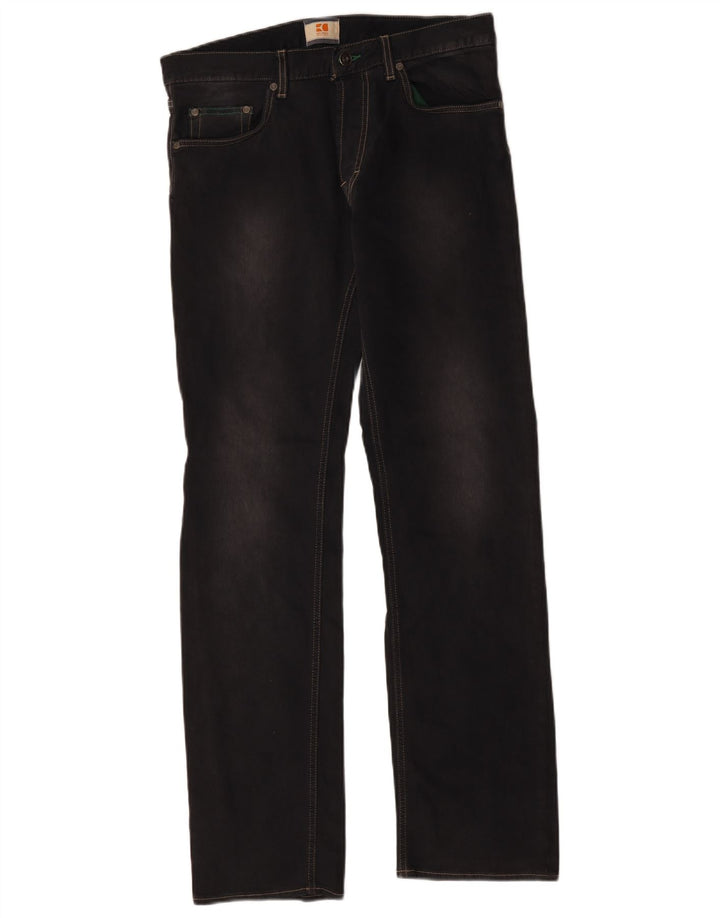Jeans dritti da uomo Hugo Boss W32 L32 neri