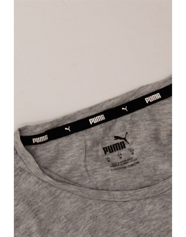 T-shirt grafica PUMA da donna UK 14 Grigio medio