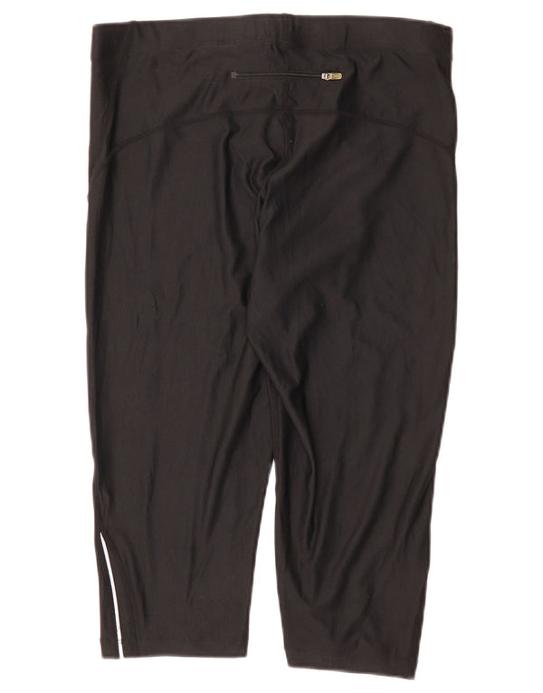 Pantaloncini sportivi NIKE Bermuda da donna UK 14/16 Large Nero Poliestere