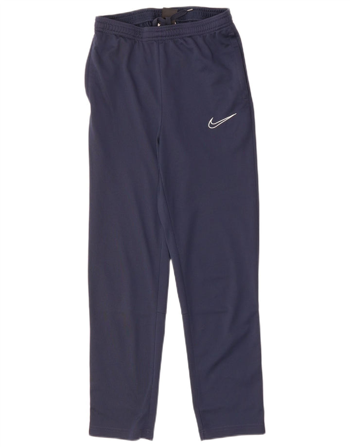 Pantaloni da tuta NIKE da ragazzo Dri Fit Joggers 13-14 anni XL Blu navy