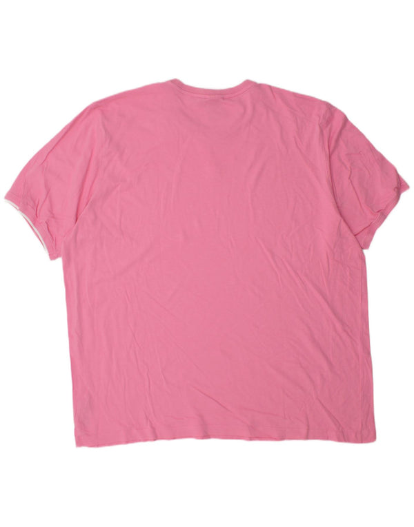 T-shirt da uomo Adidas Top 2XL cotone rosa