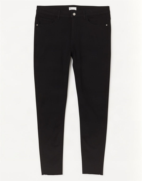 Jeans skinny da donna Zara EU 42 Large W32 L26 Neri