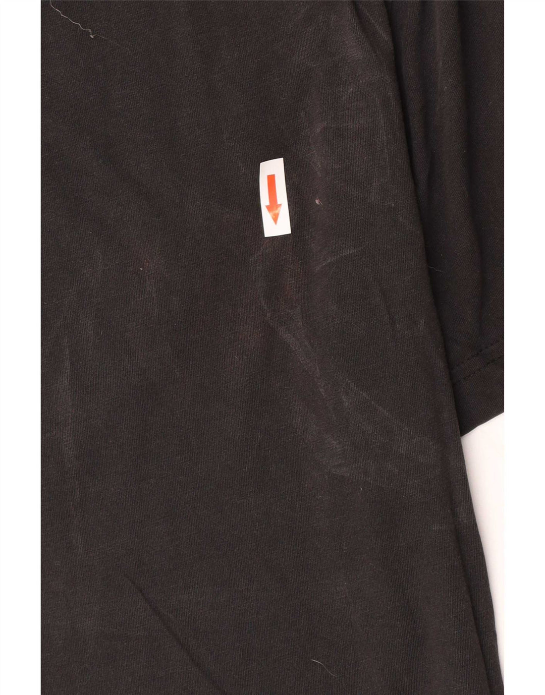 T-shirt grafica da uomo Reebok Top grande in cotone nero